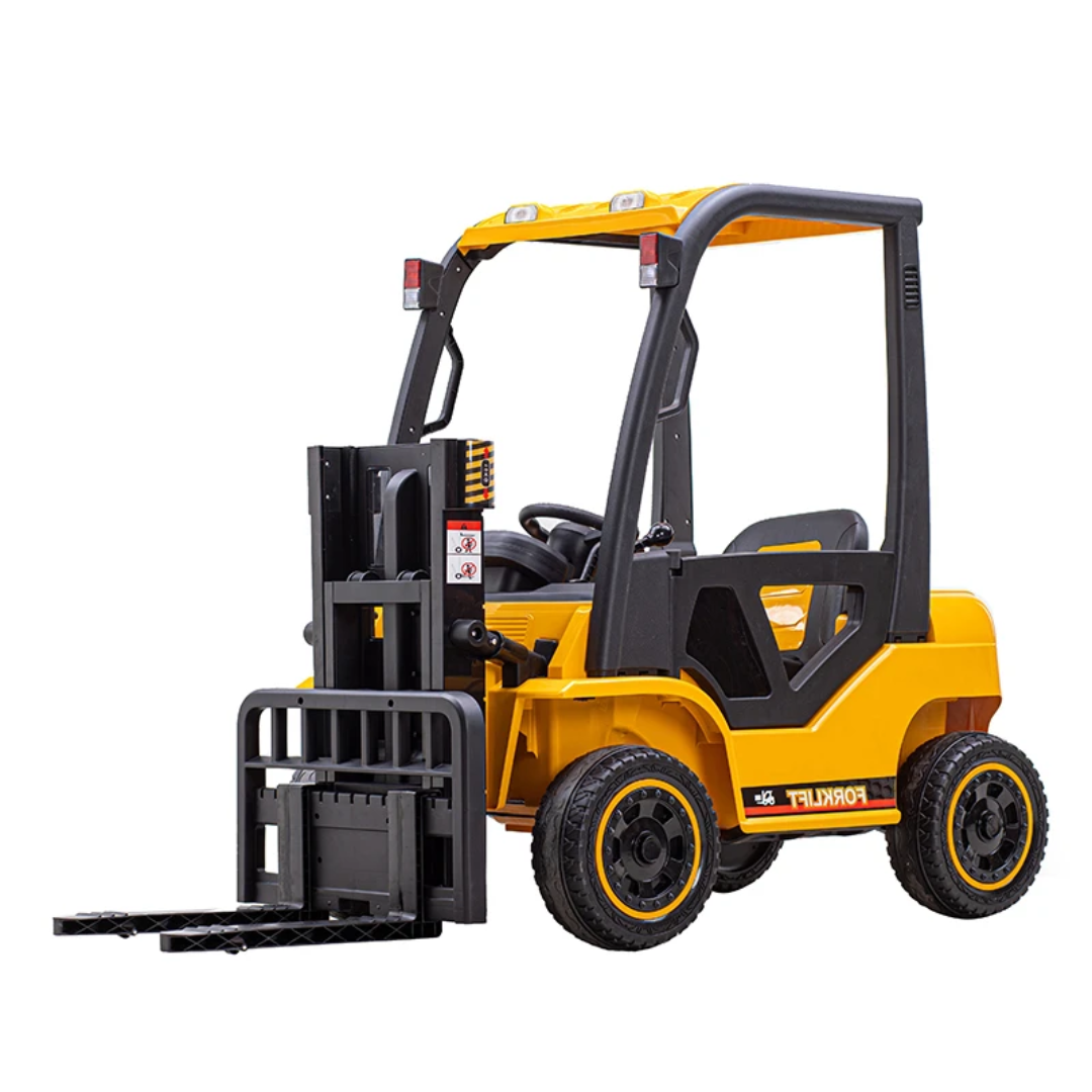 Kids Electric Forklift Ride On With Lifting Pallet & Remote 12v - (Ages 3-7) - Image 3