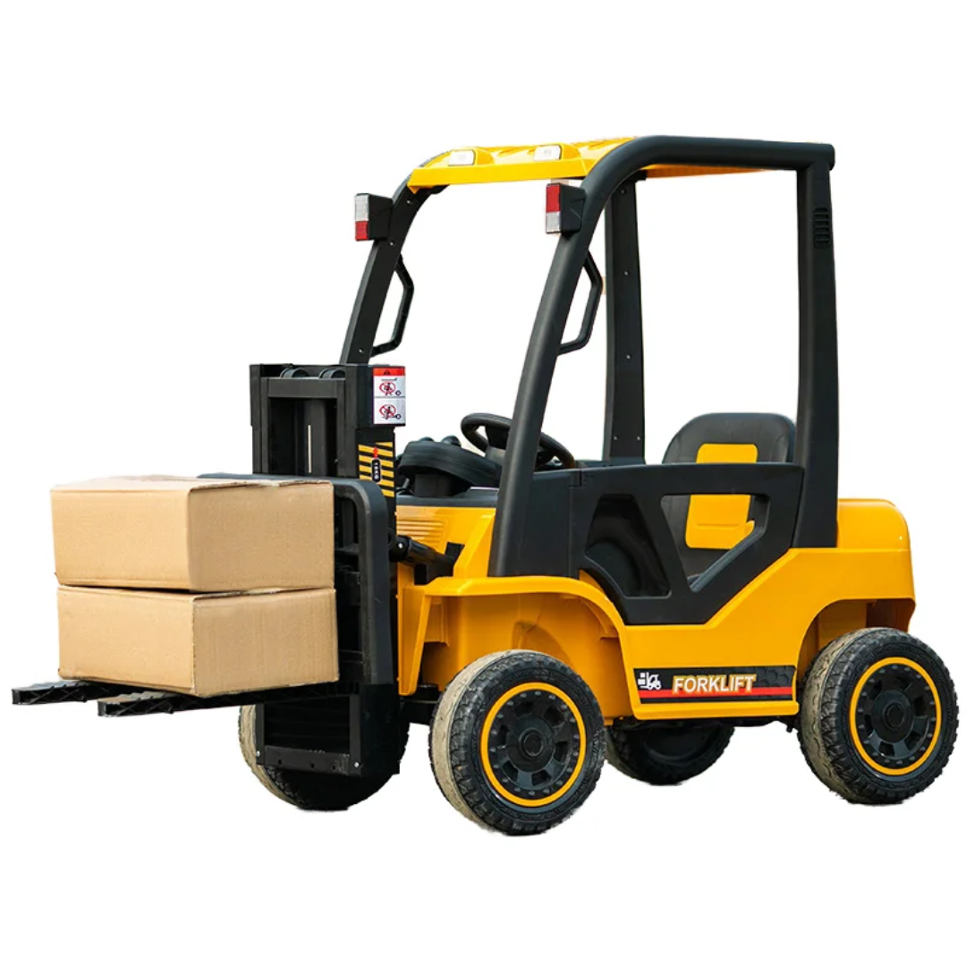 Kids Electric Forklift Ride On With Lifting Pallet & Remote 12v - (Ages 3-7) - Image 9