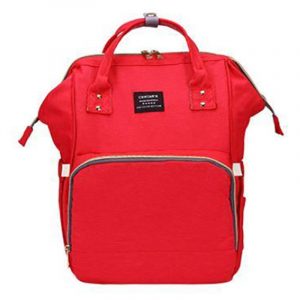 diaper backpack red