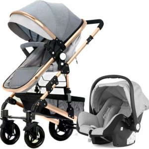 Belecoo 3 in 1 A Series Baby Pram/Stroller