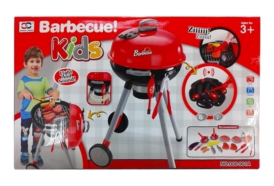 Kids Barbecue Set With Lights and Sounds