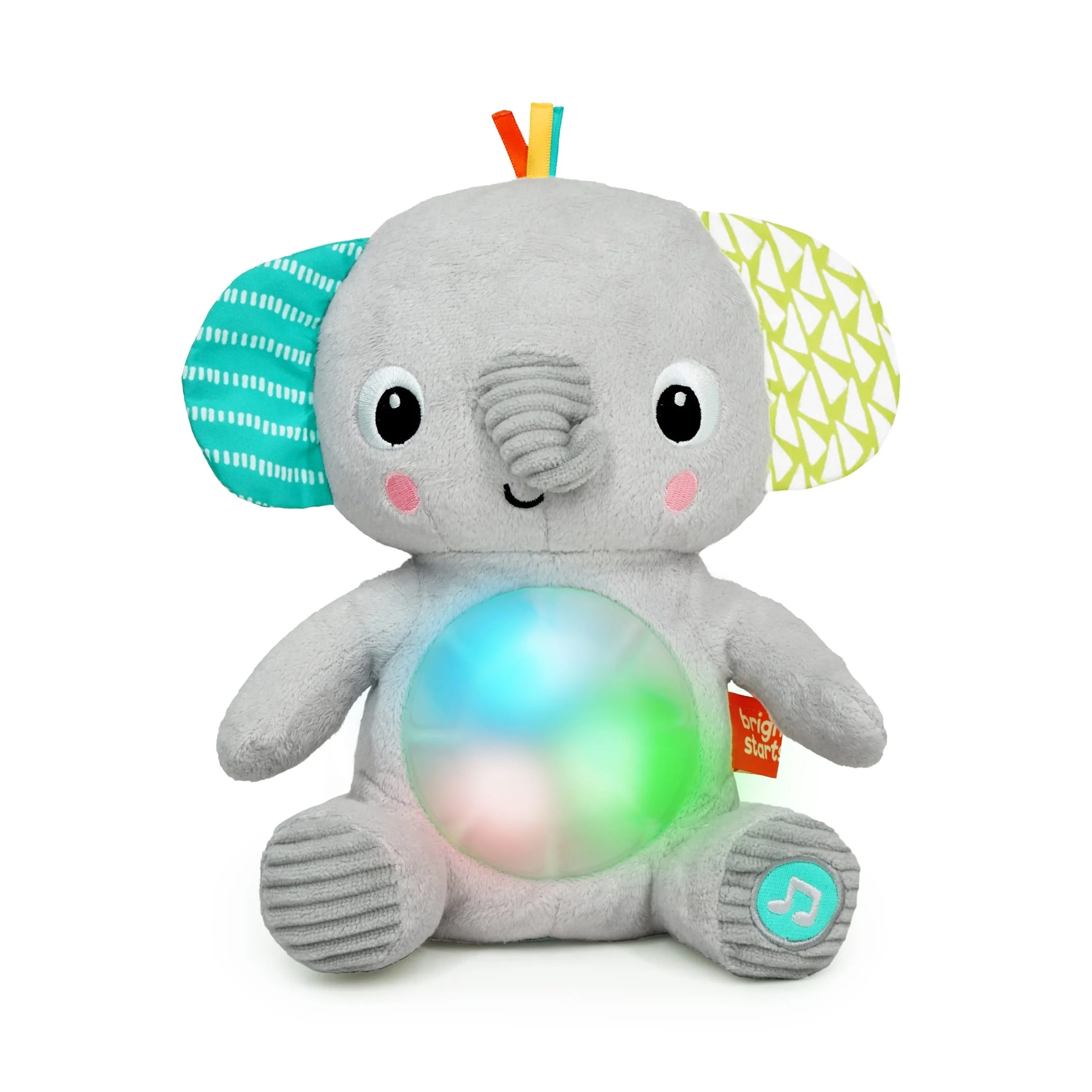 Bright Starts Hug-a-Bye Baby Elephant Stuffed Animal - Image 4