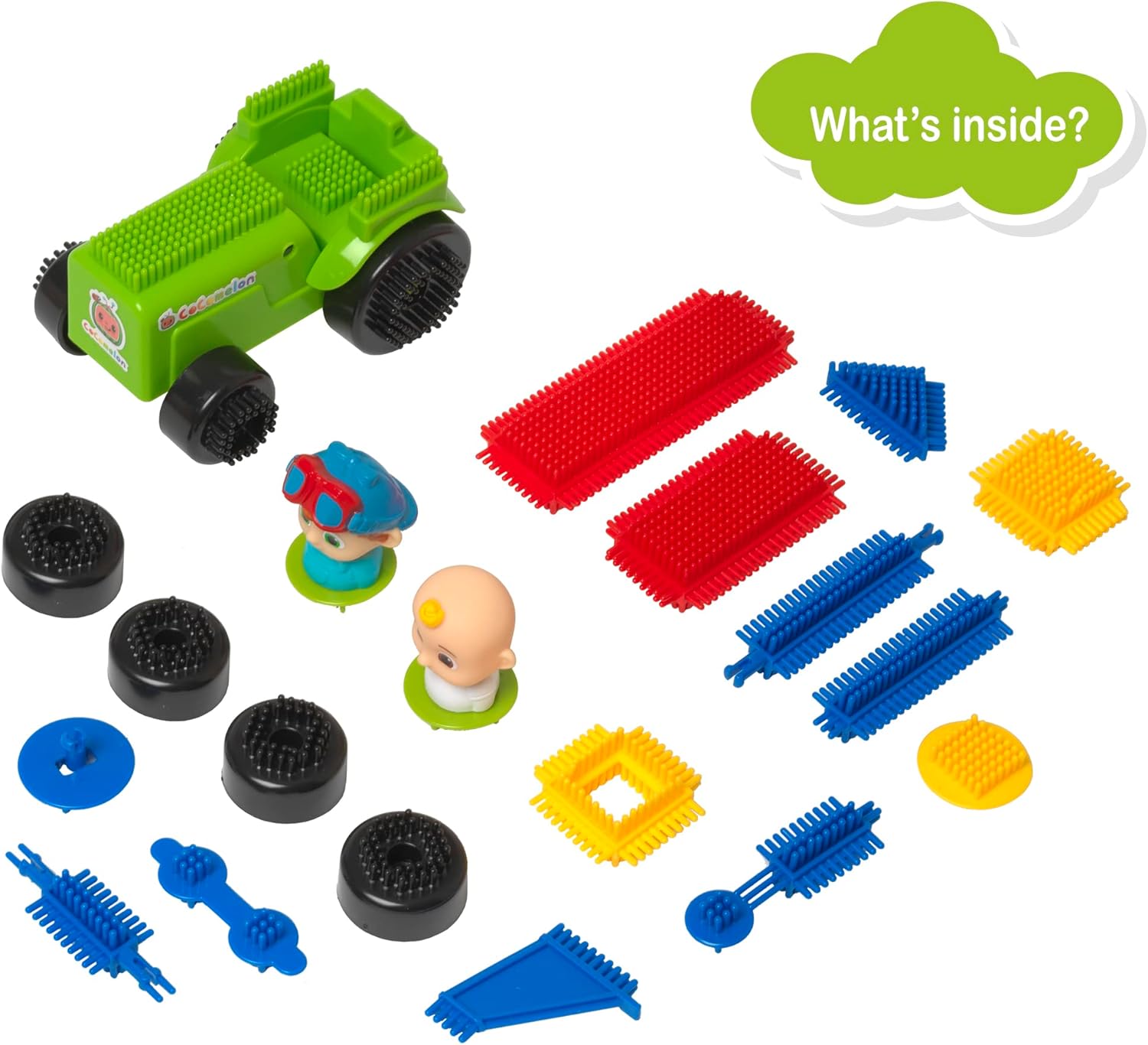 Cocomelon Fun Bricks Farm Tractor Kit - Image 5