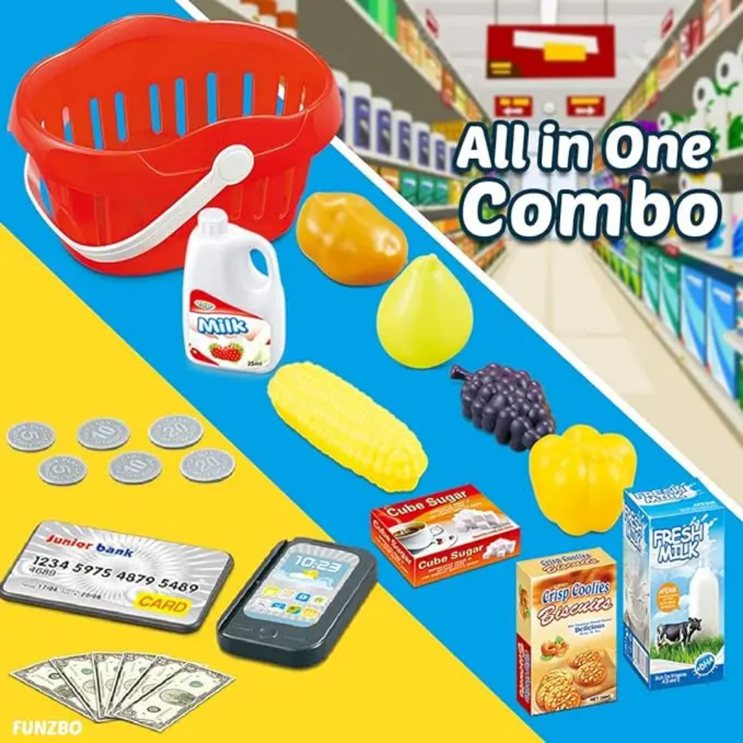 Home Supermarket 2 in 1 Cash Register (668-120) - Image 4