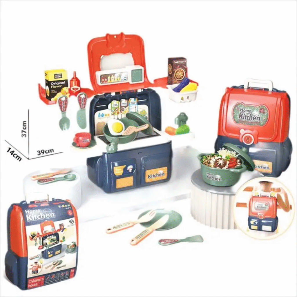 Jeronimo Mini Home Kitchen 2in1 Backpack Playset - Kidsalot - Play more ...