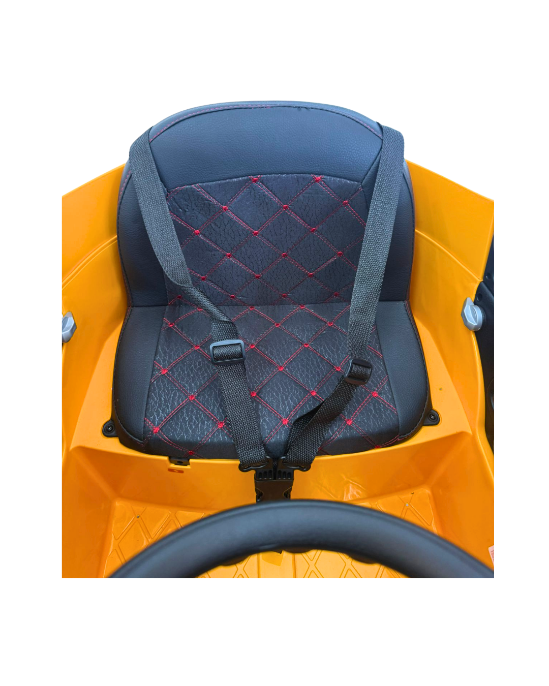 Vintage Style Electric Ride-On Beetle-Rubber Wheels-Lth Seats 12v-(ages 2-5) - Image 12