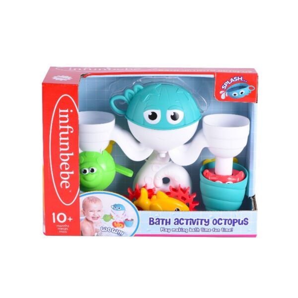 Infunbebe Bath Activity Octopus - Kidsalot - Play more, pay less!