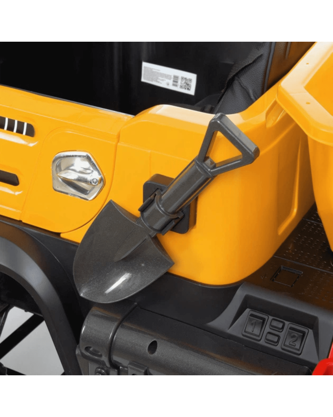 Premium 12V Kids Ride-On Monster Dump Truck-Rubber Wheels -Leather Seat & Auto-Tipper-(ages 3-9) - Image 10