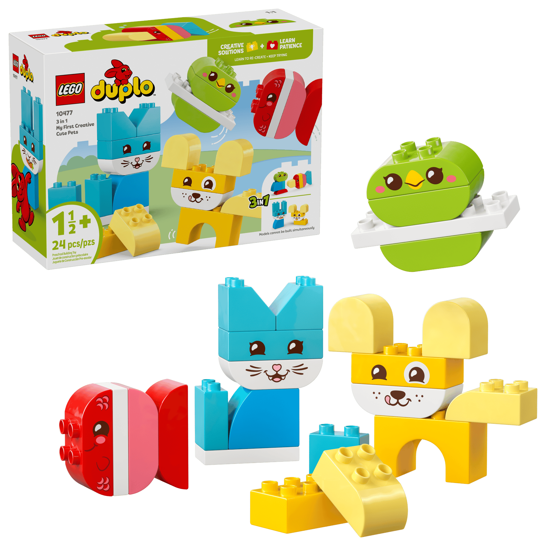 LEGO 3 in 1 Creative Pets 10477