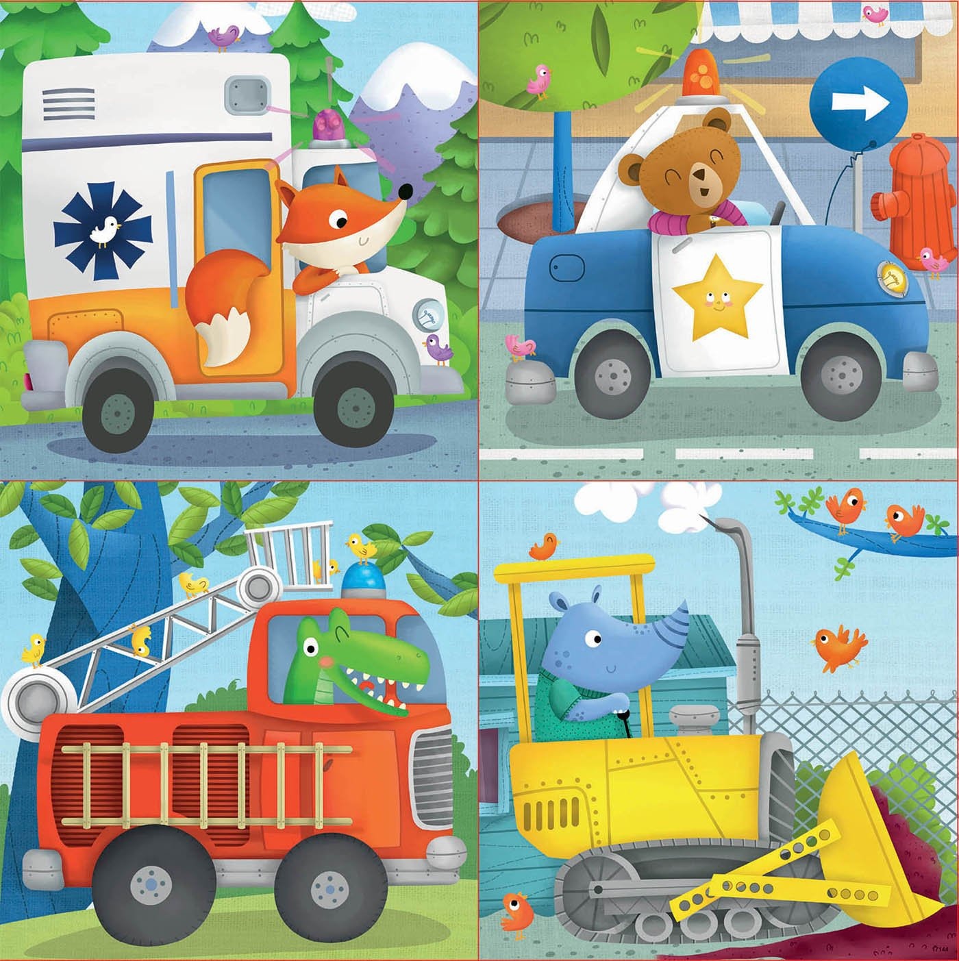 Multi 4 Puzzles - Rescue Patrol (6,9,12,16 Piece) - Image 3