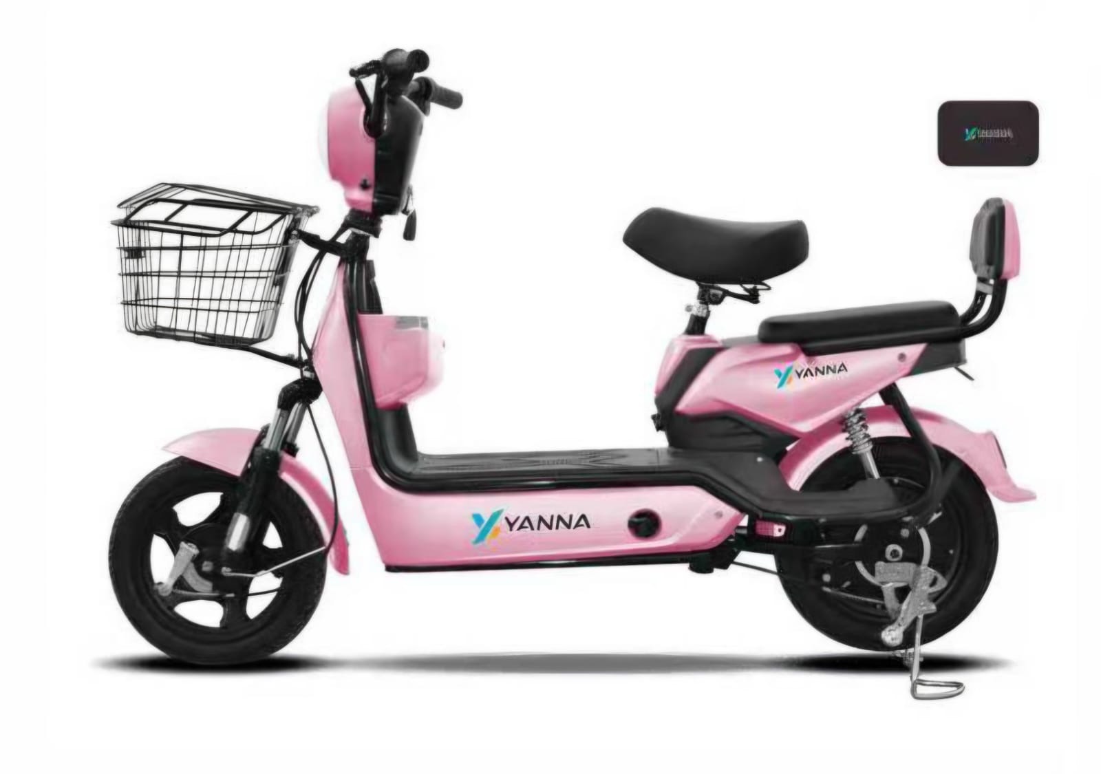 Yanna 48V Dual-Seat Electric Commuter Bike with Remote Alarm - Image 3