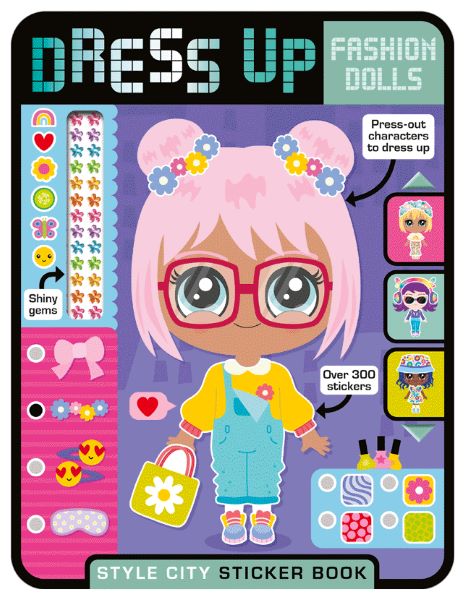 Fashion Dolls - Style City Sticker Book