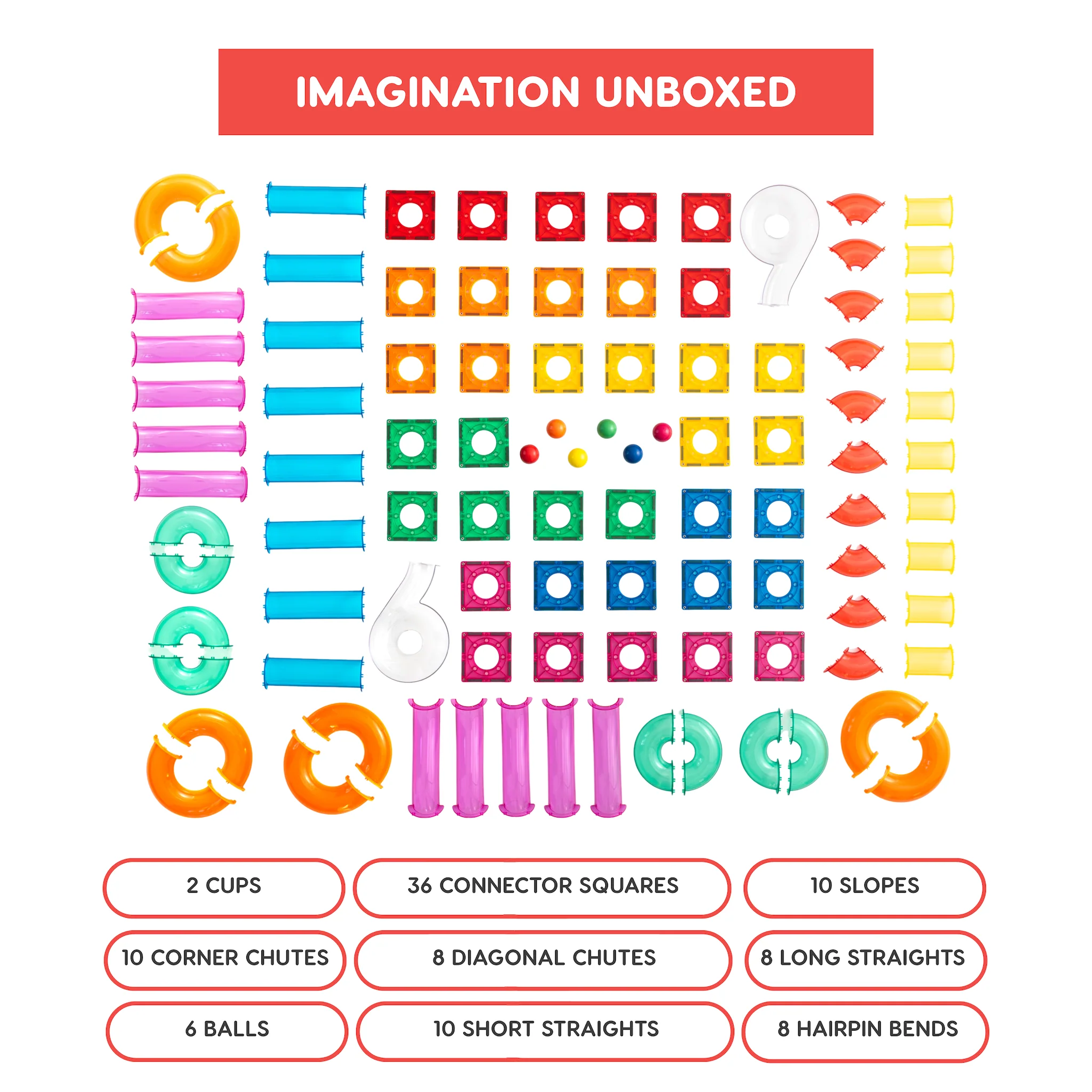 Imagimags Marble Run Set - Image 6