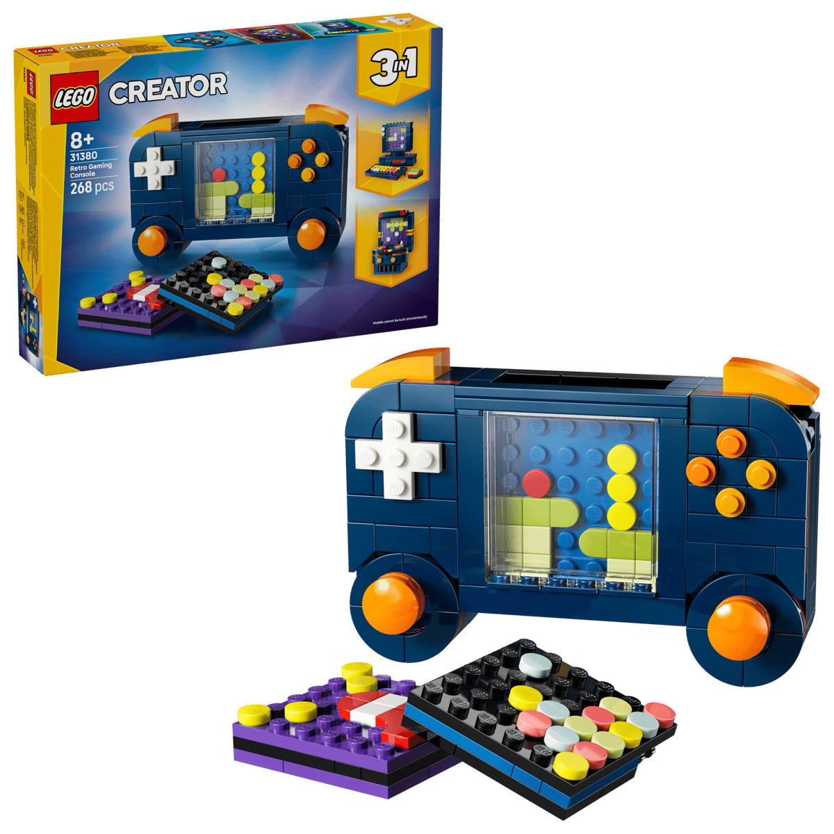 LEGO® Creator 3-in-1 Retro Gaming Console Building Toy 31380
