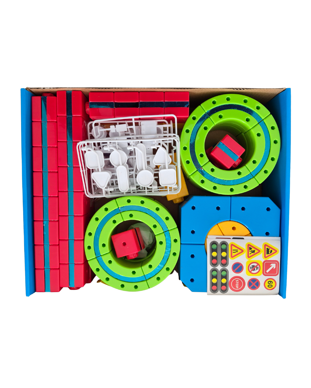 Magnetic Suspended Orbit Train Toy Track Set | 149-Piece DIY STEM Kit - Image 3