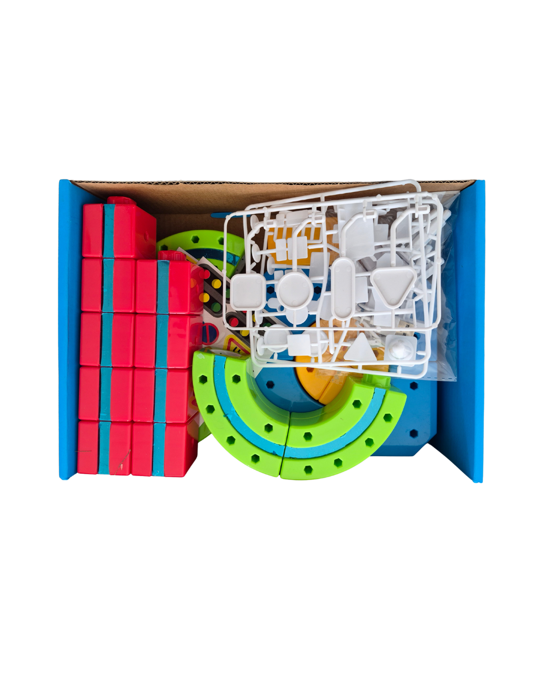 Magnetic Suspended Orbit Train Toy Track Set | 59-Piece DIY STEM Kit - Image 4