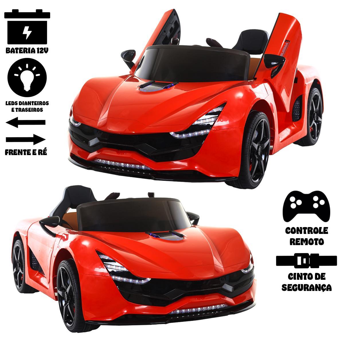 Kids Electric Ride On Roadster Sports Car 12v (Ages 2-5) - Image 9