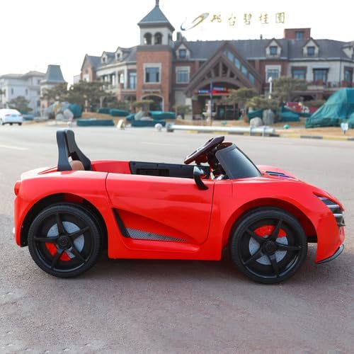 Kids Electric Ride On Roadster Sports Car 12v (Ages 2-5) - Image 6