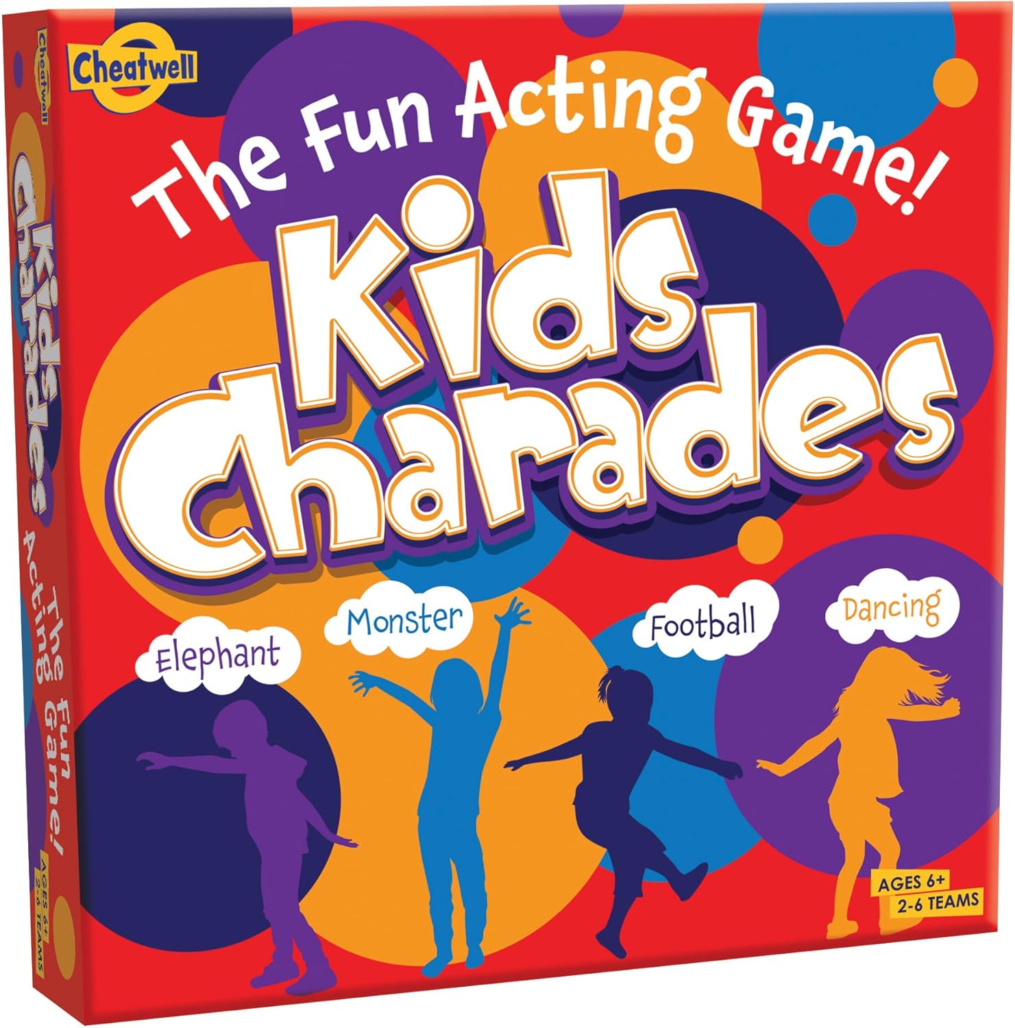 Kids Charades The Fun Acting Board Game for Families - Ages 6+