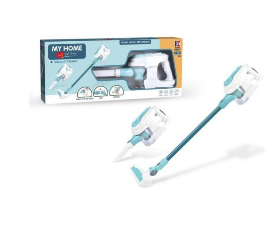 Moncha Wireless Vacuum Cleaner Toy with Suction Power & Sound Effects - Image 3