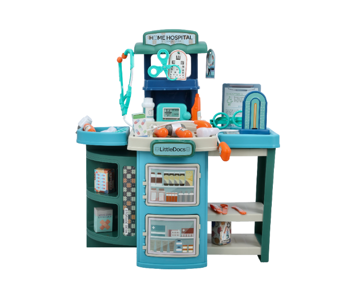 Moncha 39Pc 2-in-1 Home Hospital Playset - Image 7