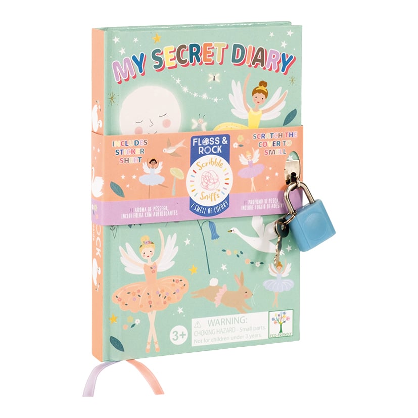 Floss & Rock Scented Secret Diary with Lock and Key - Image 3