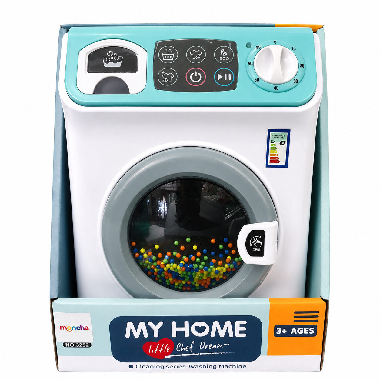 Moncha Washing Machine Toy With Sound and Spinning Action