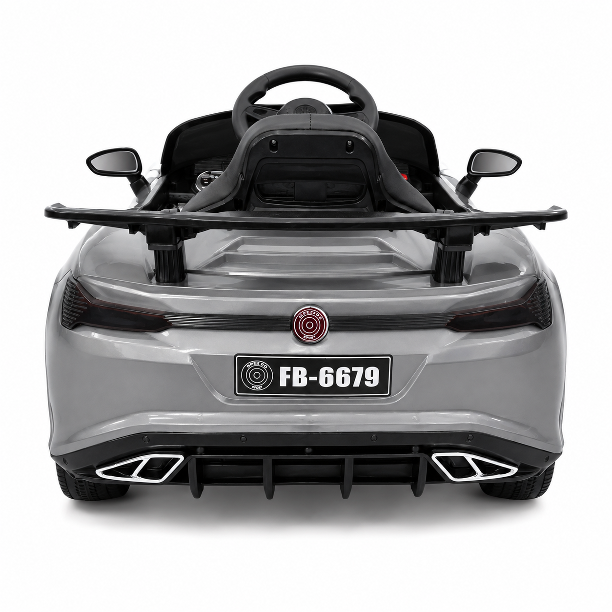 Merc Style Luxury Sport Car -12v -(Ages 2-5)- Padded Leather Seats - Image 6