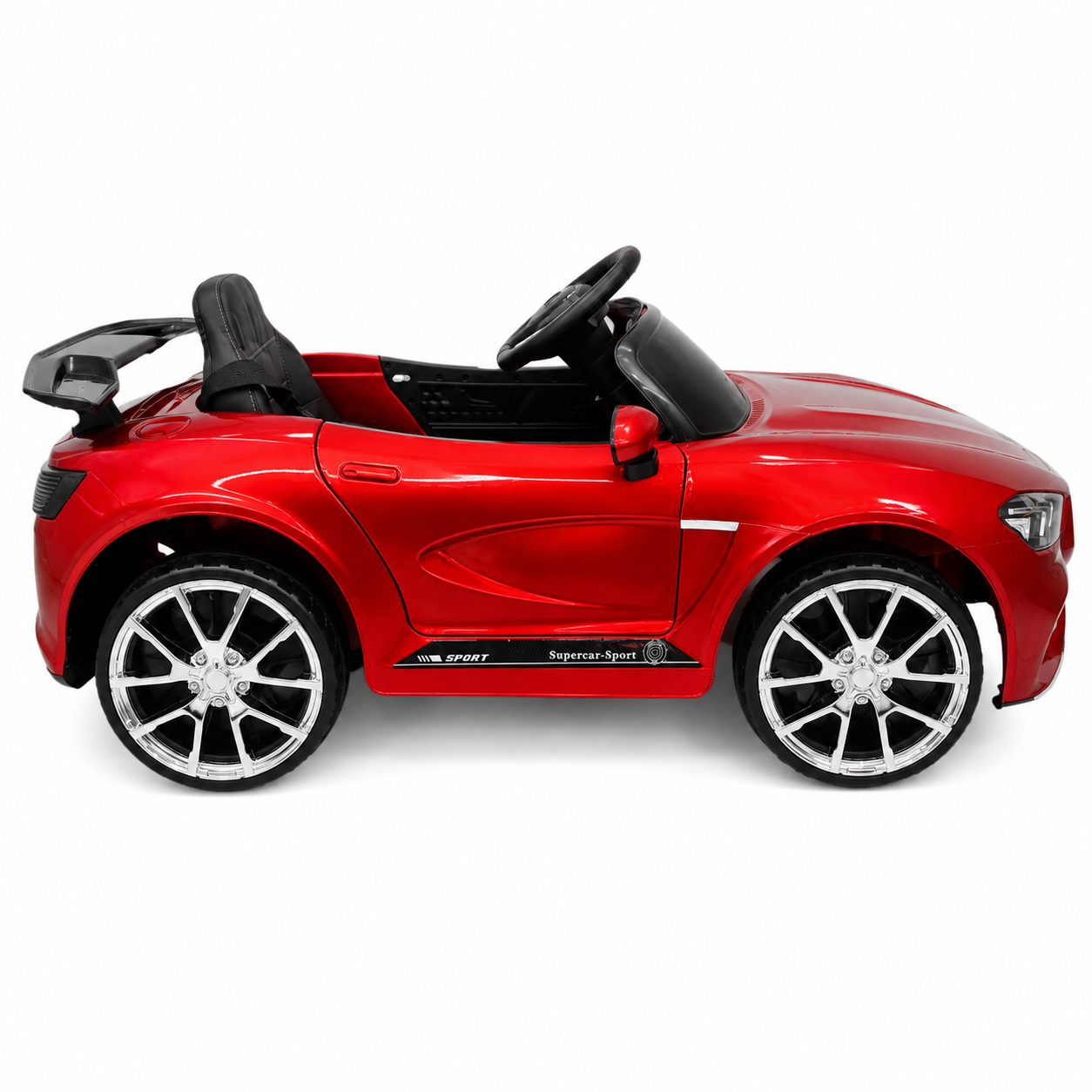 Merc Style Luxury Sport Car -12v -(Ages 2-5)- Padded Leather Seats - Image 9
