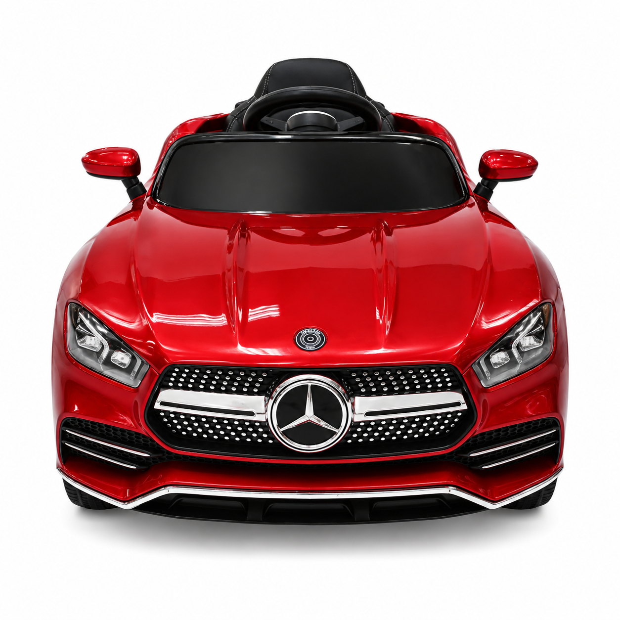 Merc Style Luxury Sport Car -12v -(Ages 2-5)- Padded Leather Seats