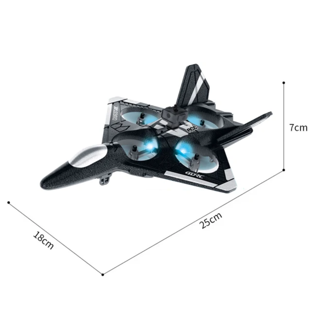 Remote Control Foam Fighter Jet with Collision Sensor - Image 3