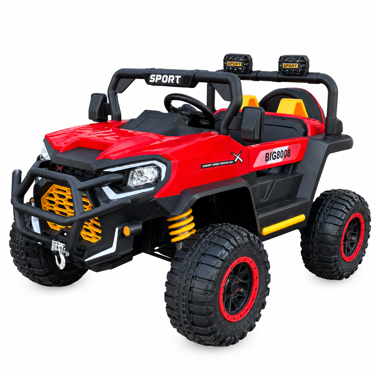 Sport Buggy 2-Seater Kids Electric Ride-On ATV- (Ages 2-7)