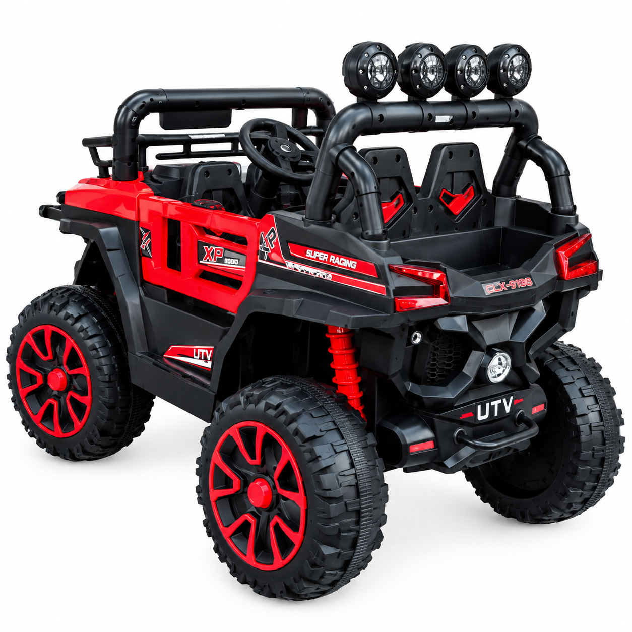 WildTrak 2 Seater Jeep Electric Ride-On ATV with Parental Remote Control- 12v- (Ages 3-8) - Image 7