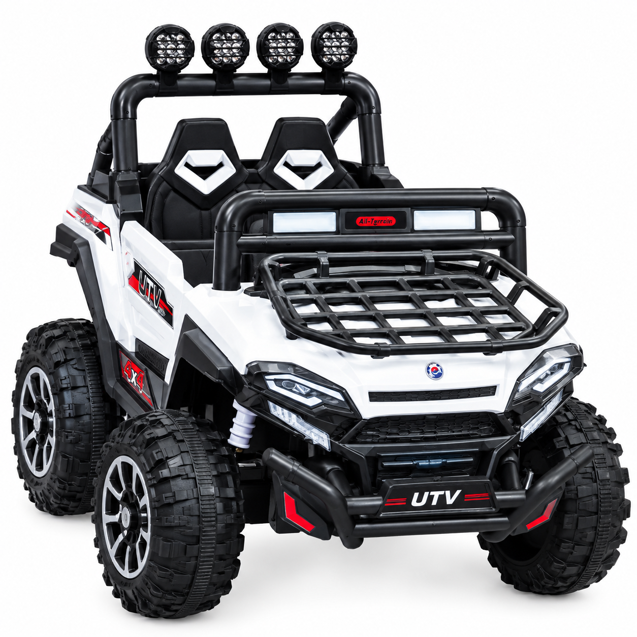 WildTrak 2 Seater Jeep Electric Ride-On ATV with Parental Remote Control- 12v- (Ages 3-8) - Image 4