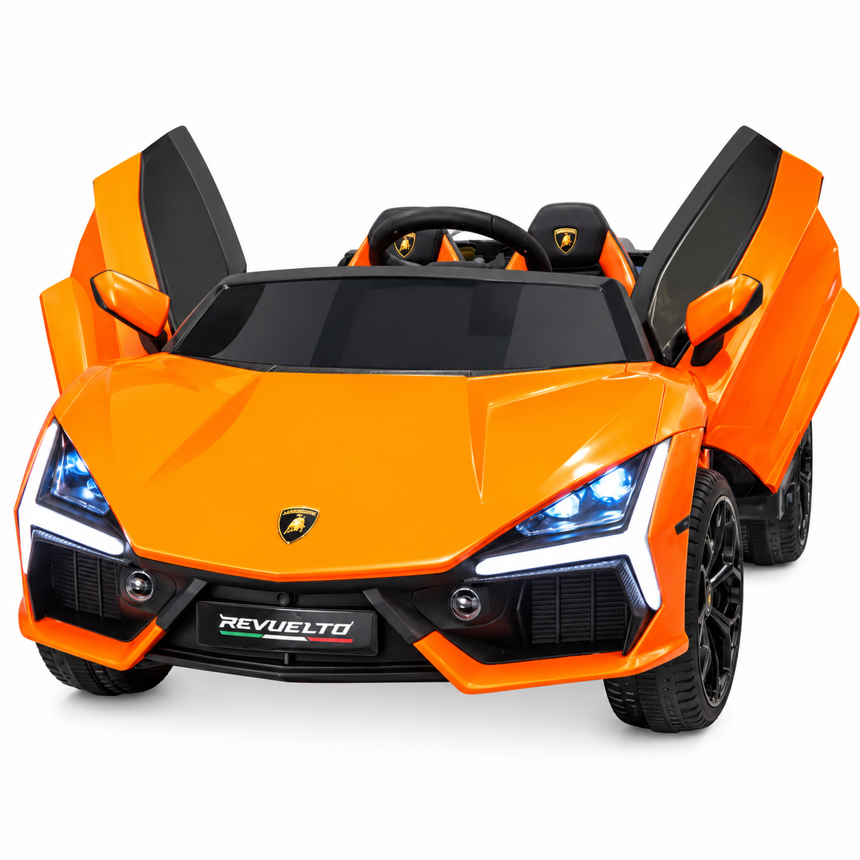 2 Seater Lamborghini Revuelto Kids Electric Ride On Car 12v -(Ages 3-9)