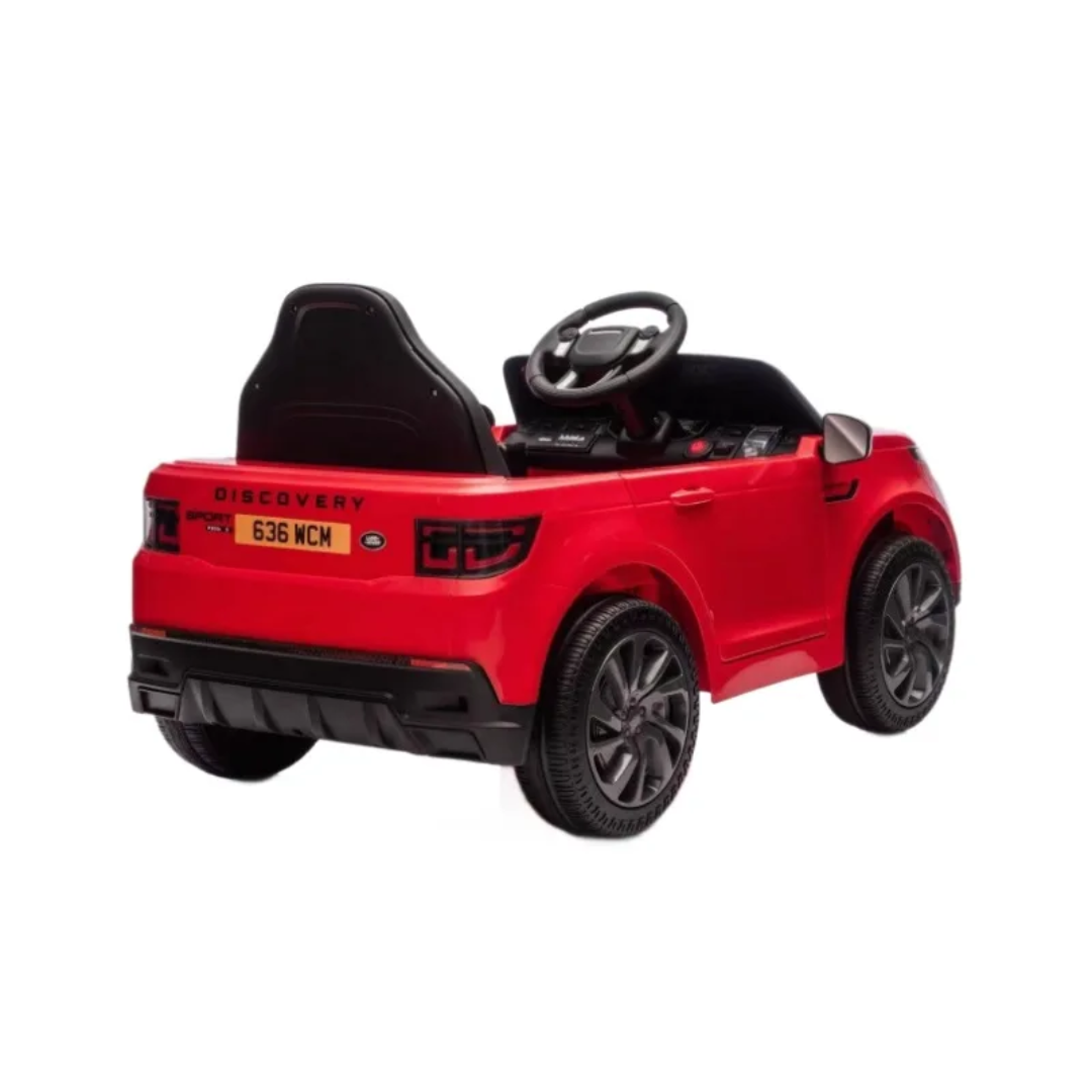 Land Rover Discovery Kids Ride-On Car With Rubber Wheels And Leather Seats - 12v (Ages 1-4) - Image 4