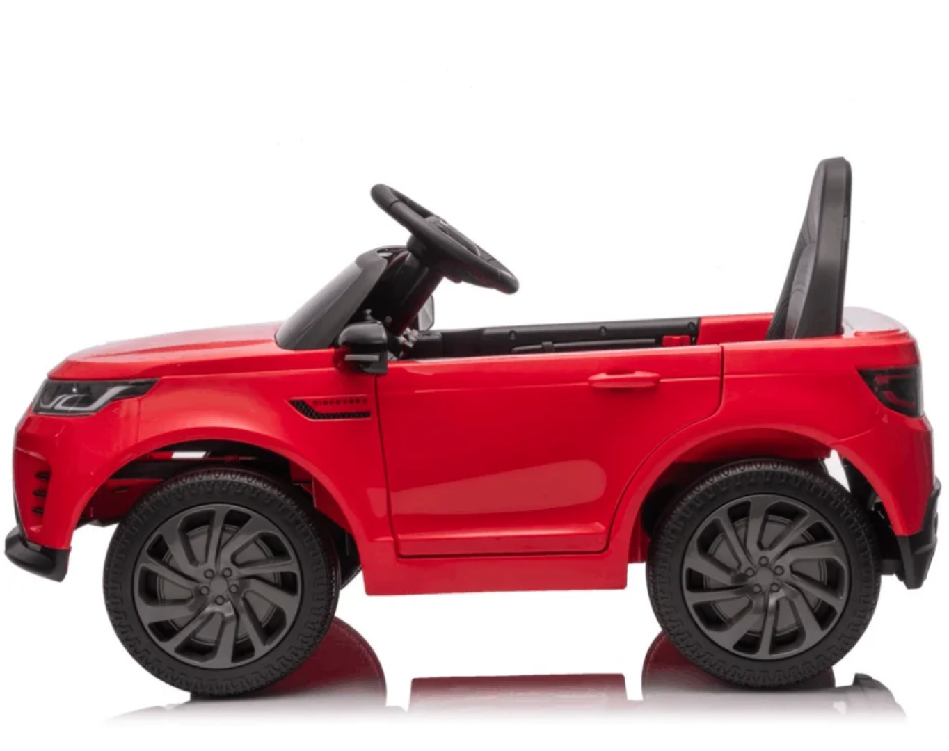 Land Rover Discovery Kids Ride-On Car With Rubber Wheels And Leather Seats - 12v (Ages 1-4) - Image 7