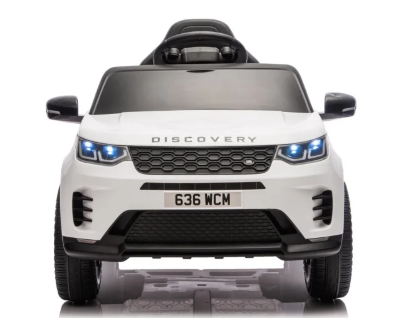 Land Rover Discovery Kids Ride-On Car With Rubber Wheels And Leather Seats - 12v (Ages 1-4) - Image 9