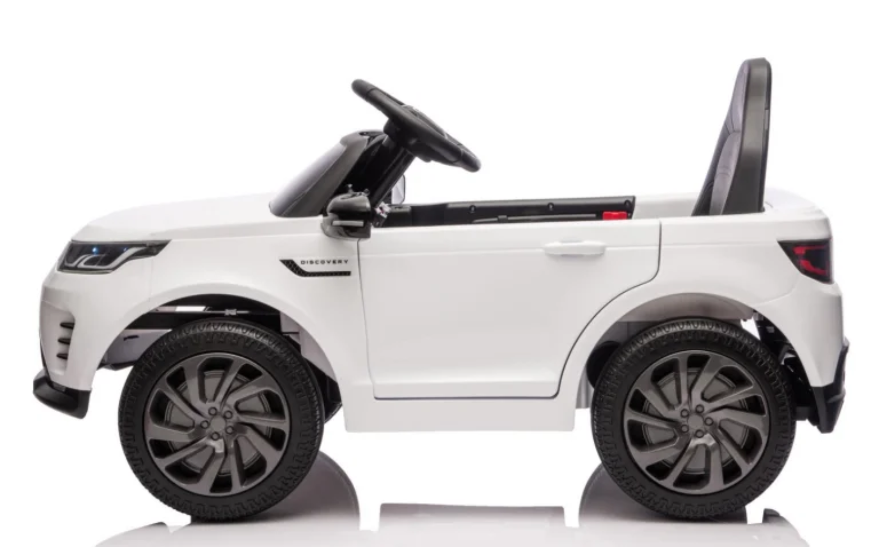 Land Rover Discovery Kids Ride-On Car With Rubber Wheels And Leather Seats - 12v (Ages 1-4) - Image 10