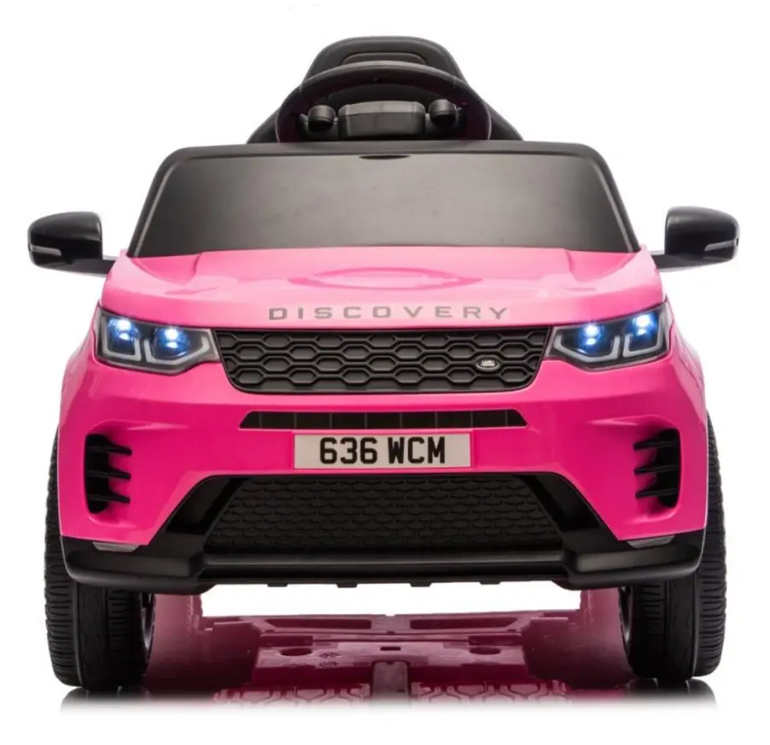 Land Rover Discovery Kids Ride-On Car With Rubber Wheels And Leather Seats - 12v (Ages 1-4) - Image 11
