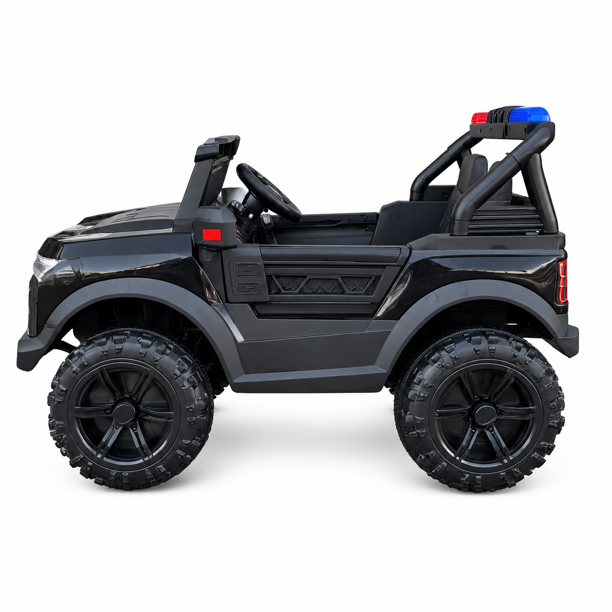 12V Kids Electric Police Lexus with Working Siren & Patrol Lights (Ages 1- 6) - Image 4