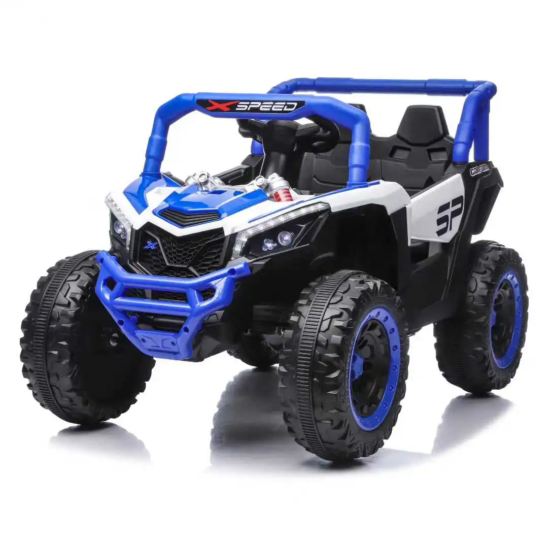Can-Am Mini Style Kids Ride-On UTV With Rubeer Wheels And Leather Seats – 12V (Ages 1-4) - Image 3