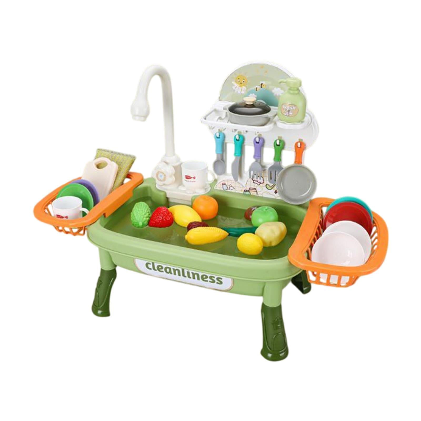 Fun Kitchen Sink Playset with Accessories