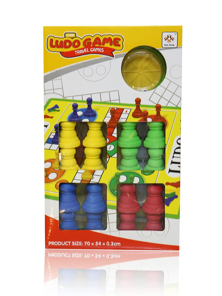 Giant Ludo Floor Mat Game with Dice Spinner