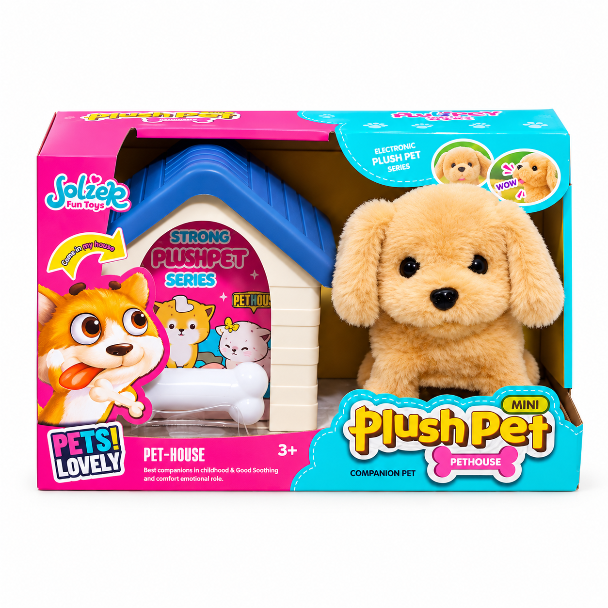 Mini Plush Pet Playhouse