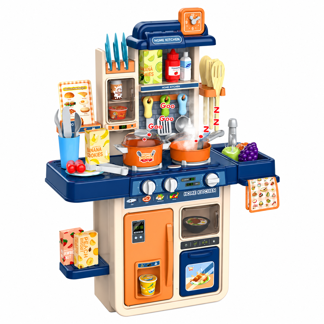Home Kitchen 42pce Playset with Lights & Sounds