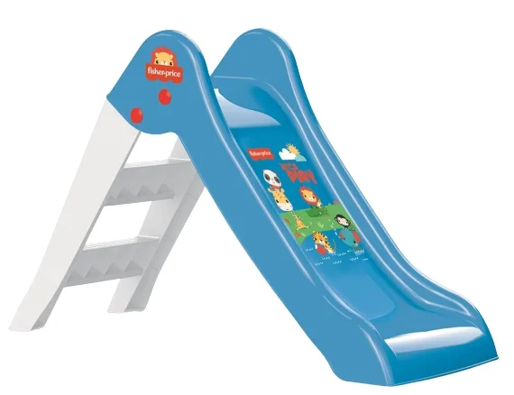 Dolu Fisher Price My First Toddler Slide - Blue - Image 5